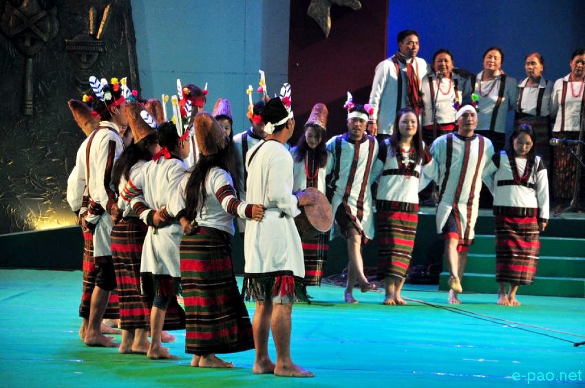 Day 7 : Zou Dance at Manipur Sangai Festival at BOAT :: November 27 2016