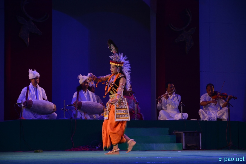 Day 9 : Dhol gi Nachom / Thougal Jagoi / Basanta Ras  at Manipur Sangai Festival at BOAT :: November 29 2016