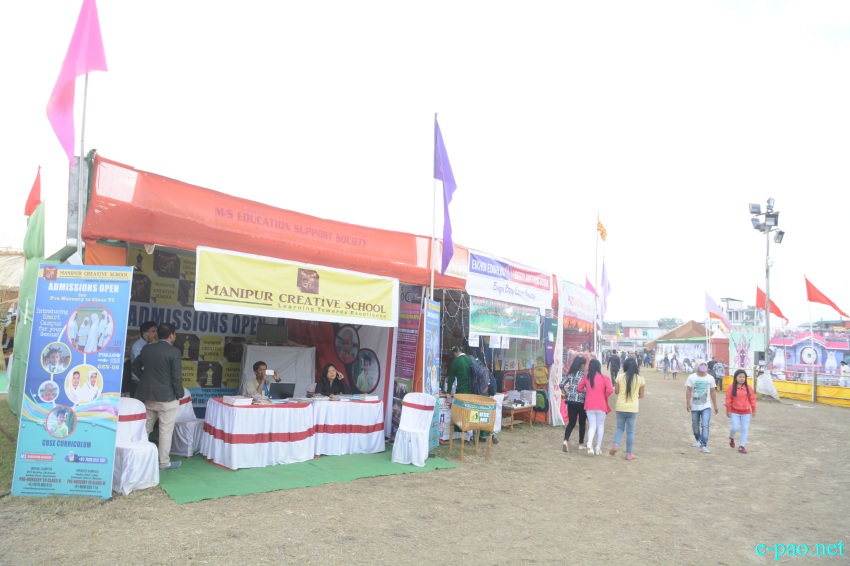 Day 9 : Stalls  at Manipur Sangai Festival at Hapta Kangjeibung :: November 29 2016
