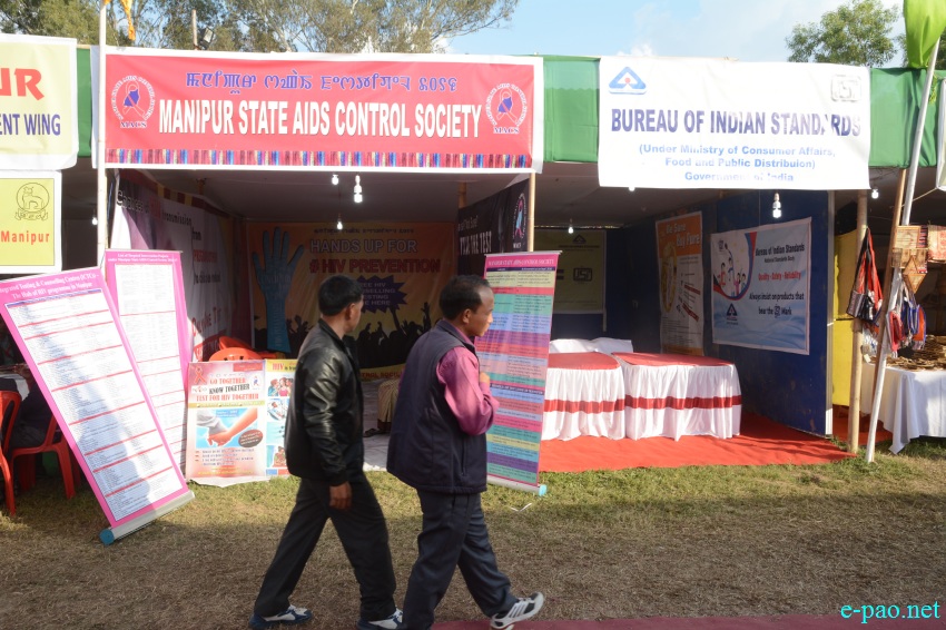 Day 9 : Stalls  at Manipur Sangai Festival at Hapta Kangjeibung :: November 29 2016