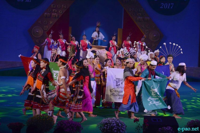 Closing Ceremony for Manipur Sangai Festival 2017 at BOAT ::  30 November 2017