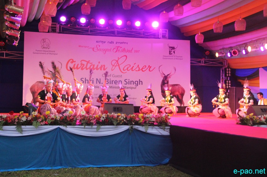 Curtain Raising for Manipur Sangai Festival 2017  at  Keibul Lamjao :: 20 November 2017