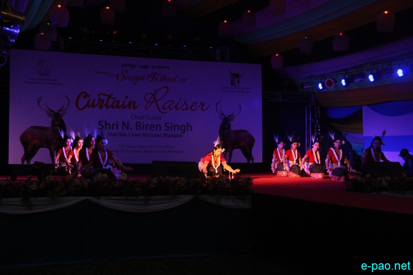 Curtain Raising for Manipur Sangai Festival 2017  at  Keibul Lamjao :: 20 November 2017