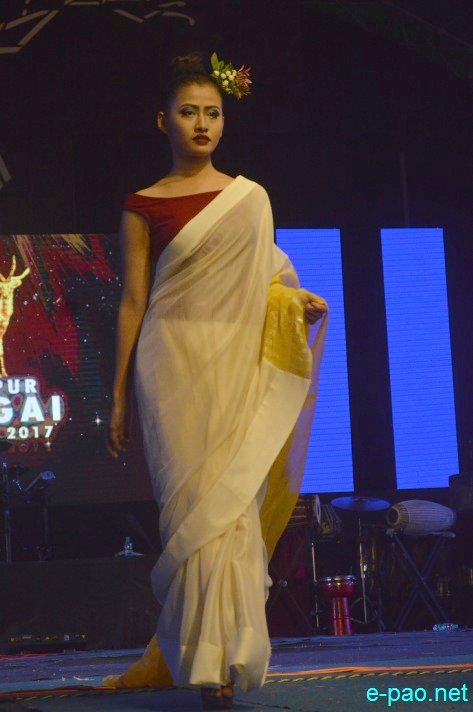 Day 10 : Fashion Show  at Manipur Sangai Festival at Lamboi Khongnangkhong  :: 30 November 2017