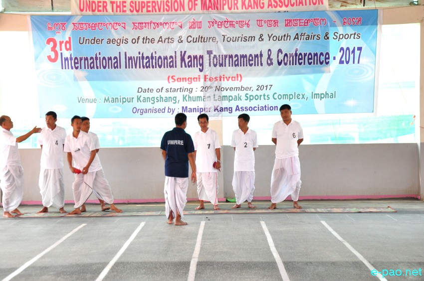 3rd International Invitational Kang Tournament 2017 : Manipur Sangai Festival at Singjamei  Kangshang :: November 22 2017
