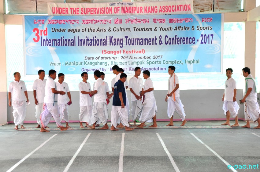 3rd International Invitational Kang Tournament 2017 : Manipur Sangai Festival at Singjamei  Kangshang :: November 22 2017