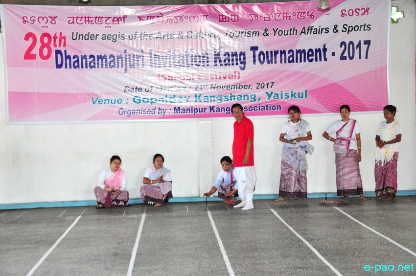 28th Dhanamanjuri Invitation Kang Tournament 2017: (Sangai Festival) at Gopaldev Kangshang, Yaiskul :: November 22 2017