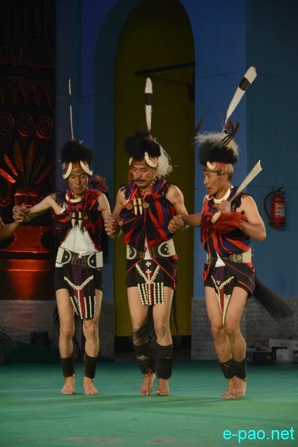 Day 2 : Nagaland Dance performance   at Manipur Sangai Festival at BOAT, Imphal :: November 22 2017