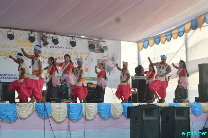 Day 2 : Pamyanlon Folk Dance performance at Manipur Sangai Festival :: November 22 2017