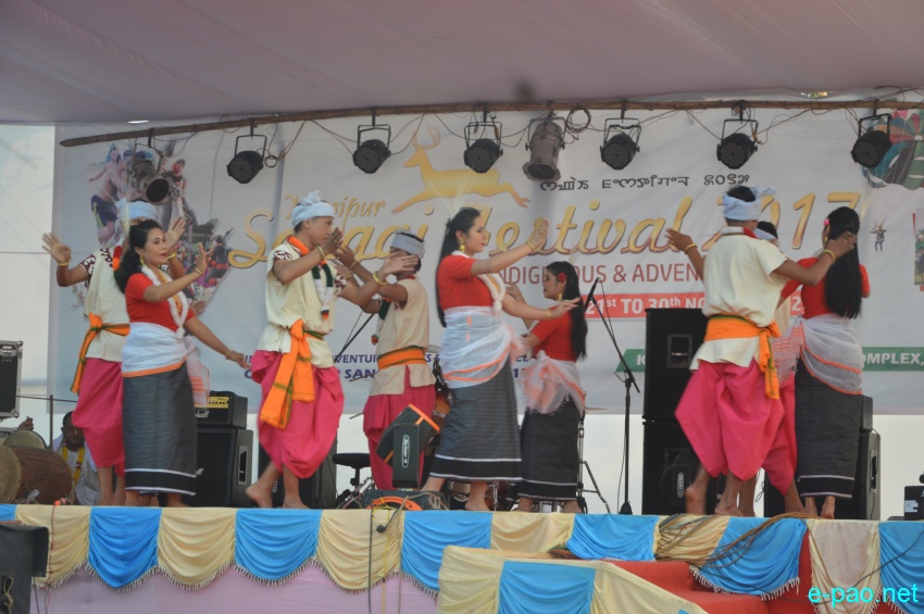 Day 2 : Pamyanlon Folk Dance performance at Manipur Sangai Festival :: November 22 2017