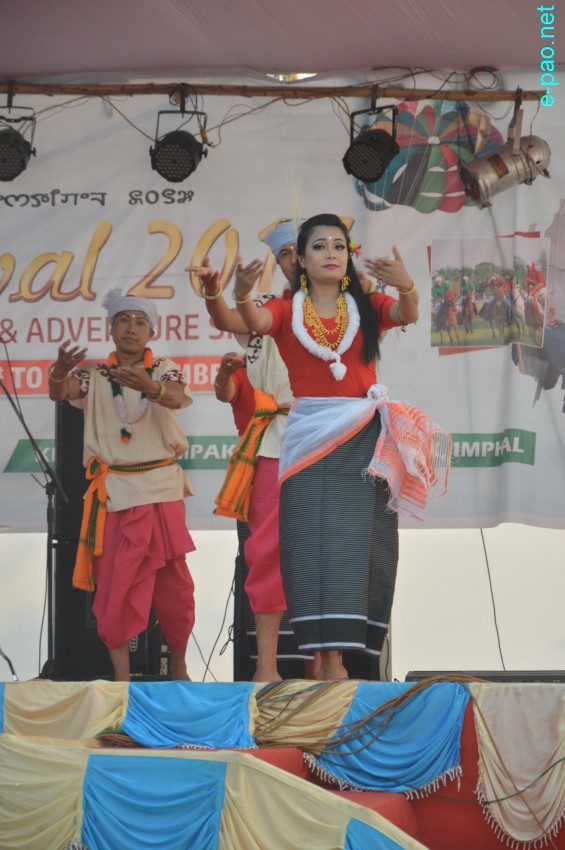 Day 2 : Pamyanlon Folk Dance performance at Manipur Sangai Festival :: November 22 2017