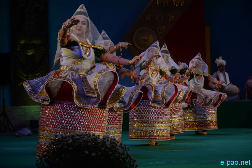 Day 2 : Basanta Ras / Dasa Avataar performance  at Manipur Sangai Festival at BOAT, Imphal :: November 22 2017