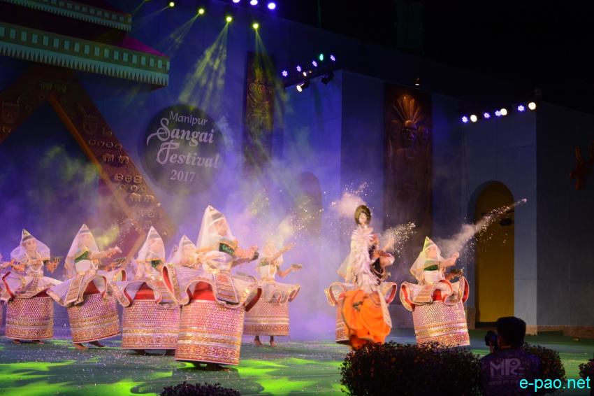 Day 2 : Basanta Ras / Dasa Avataar performance  at Manipur Sangai Festival at BOAT, Imphal :: November 22 2017