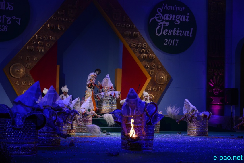 Day 2 : Basanta Ras / Dasa Avataar performance  at Manipur Sangai Festival at BOAT, Imphal :: November 22 2017
