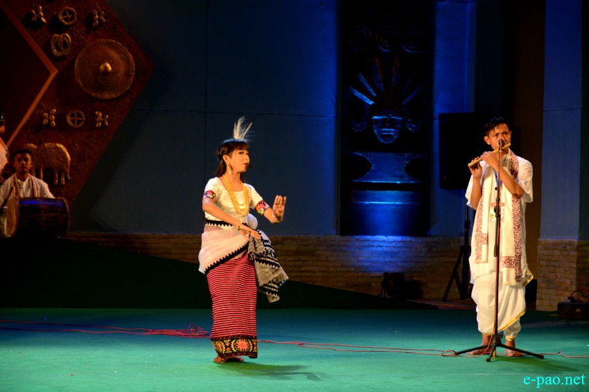 Day 4: Folk Song performance  at Manipur Sangai Festival at Hapta Kangjeibung :: November 24 2017