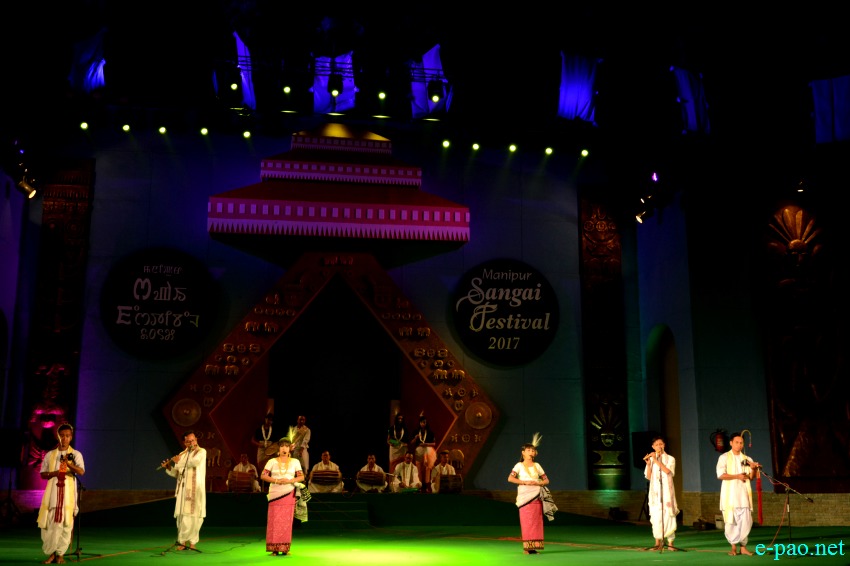 Day 4: Folk Song performance at Manipur Sangai Festival at Hapta Kangjeibung :: November 24 2017