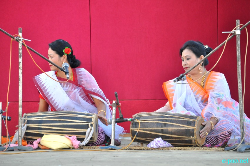 Day 4: Khongjhom Parva  performance  at Manipur Sangai Festival at Hapta Kangjeibung :: November 24 2017