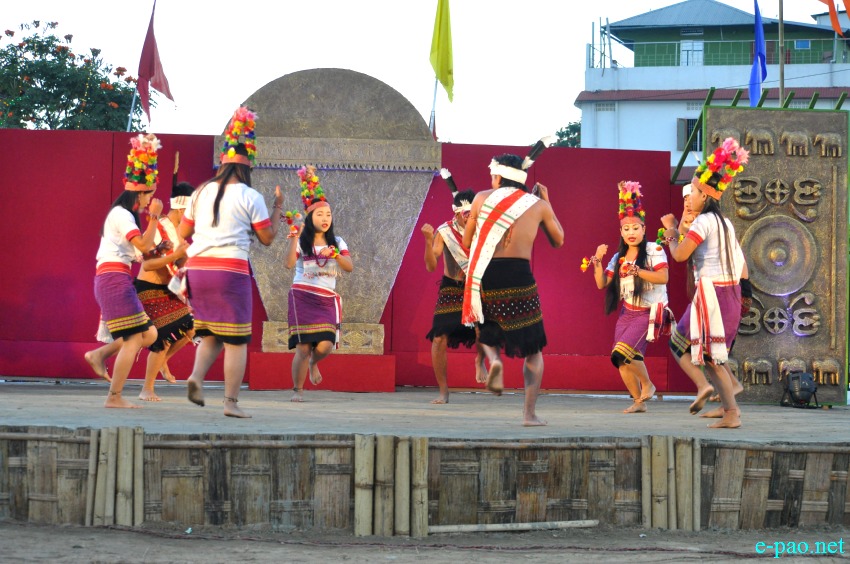 Day 4: Kom Dance performance  at Manipur Sangai Festival at Hapta Kangjeibung :: November 24 2017