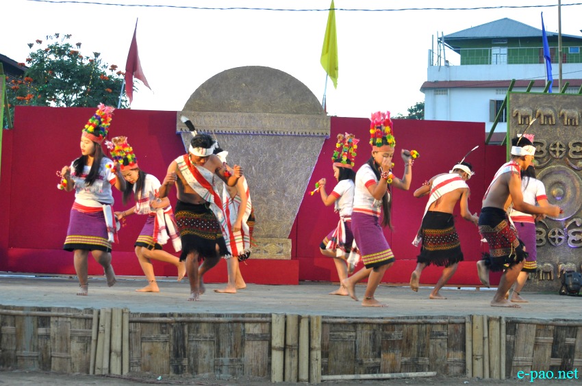 Day 4: Kom Dance performance  at Manipur Sangai Festival at Hapta Kangjeibung :: November 24 2017