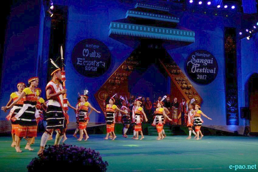 Day 4: Kangpokpi Cultural Performance  at Manipur Sangai Festival at Hapta Kangjeibung :: November 24 2017