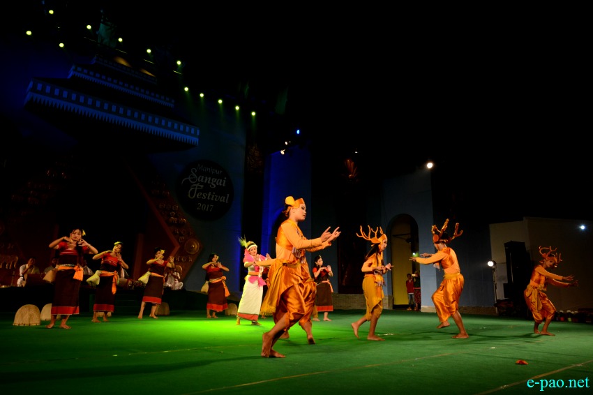 Day 4: Eikhoigi Iranyai performance   at Manipur Sangai Festival at Hapta Kangjeibung :: November 24 2017