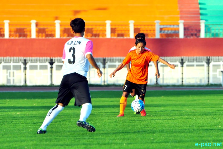 Exhibition match between Women's team of Manipur and Mandalay (Sangai Festival) at Khuman Lampak :: November 25 2017