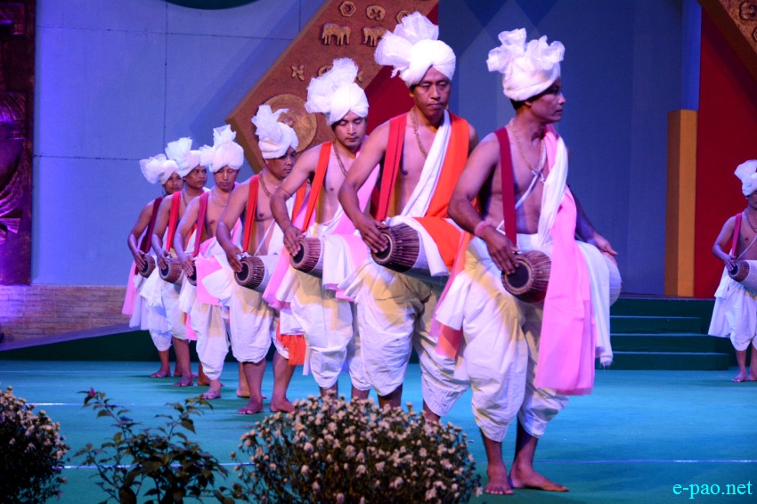 Day 5: Pung Chollom performance at Manipur Sangai Festival at Hapta Kangjeibung :: 25 November 2017