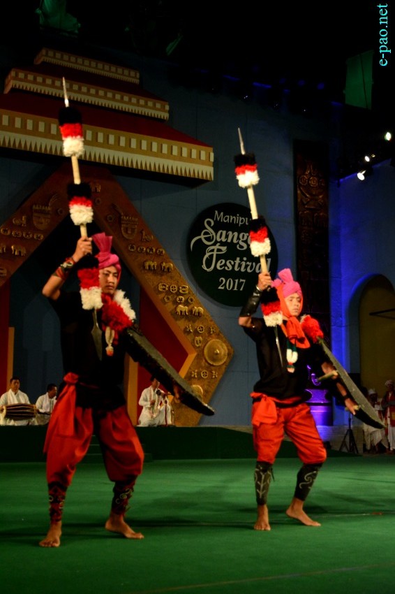 Day 5: Thang Ta performance at Manipur Sangai Festival at Hapta Kangjeibung :: 25 November 2017