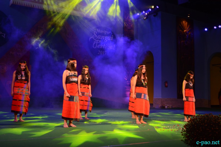 Day 6 : Dance by Artistes from Kamjong at Manipur Sangai Festival at BOAT, Hapta Kangjeibung :: 26 November 2017