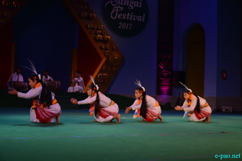 Day 6 : 'Reel of Dance' performance    at Manipur Sangai Festival at Hapta Kangjeibung :: 26 November 2017
