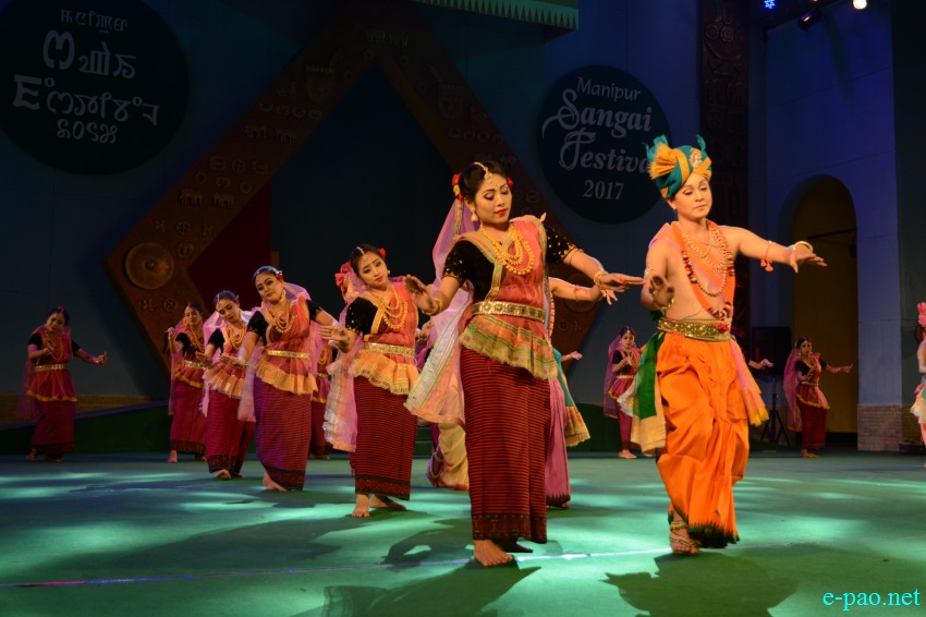 Day 6 : 'Reel of Dance' performance   at Manipur Sangai Festival at Hapta Kangjeibung :: 26 November 2017