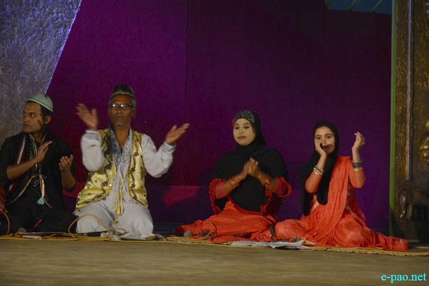 Day 6 : Qawwali performance at Manipur Sangai Festival at BOAT, Hapta Kangjeibung :: 26 November 2017