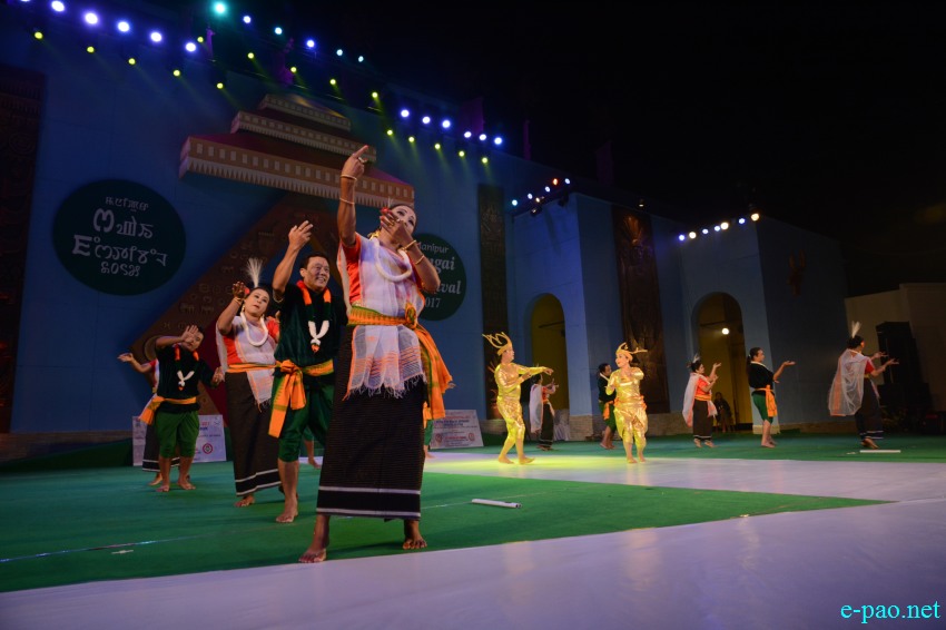 Day 7 : Dance Drama Performance    at Manipur Sangai Festival at Hapta Kangjeibung :: November 27 2017
