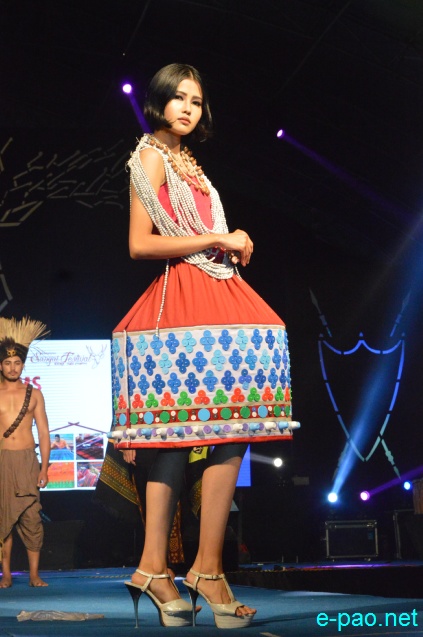 Day 7 : Fashion Show: 'Handloom and Textile' at Manipur Sangai Festival at Lamboi Khongnangkhong :: 27 November 2017