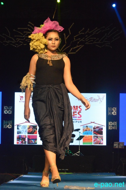 Day 7 : Fashion Show: 'Handloom and Textile' at Manipur Sangai Festival at Lamboi Khongnangkhong :: 27 November 2017
