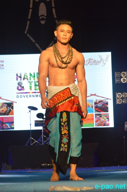 Day 7 : Fashion Show: 'Handloom and Textile' at Manipur Sangai Festival at Lamboi Khongnangkhong :: 27 November 2017