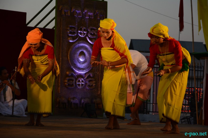 Day 7 : Manipuri Folk Song performance    at Manipur Sangai Festival at Hapta Kangjeibung :: November 27 2017