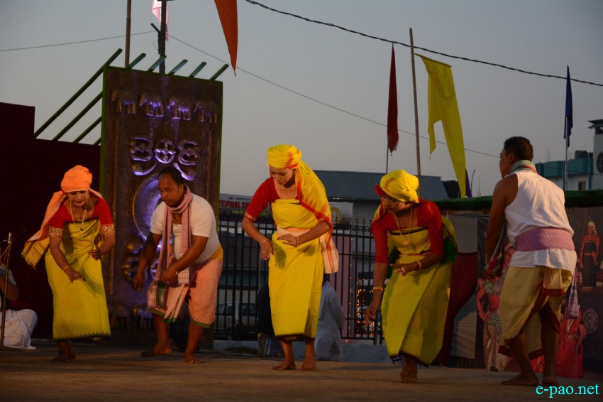 Day 7 : Manipuri Folk Song performance    at Manipur Sangai Festival at Hapta Kangjeibung :: November 27 2017