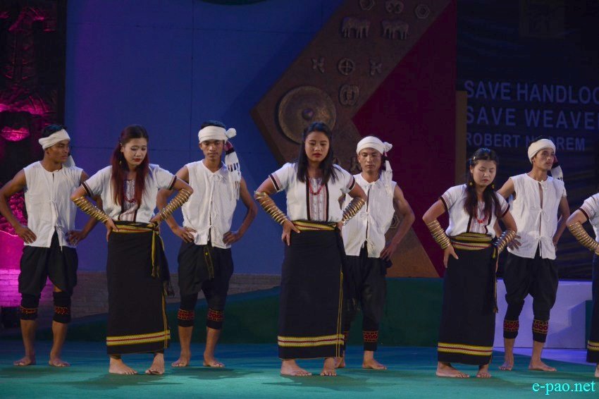 Day 7 : Pherzawl Artistes Dance performance   at Manipur Sangai Festival at Hapta Kangjeibung :: November 27 2017