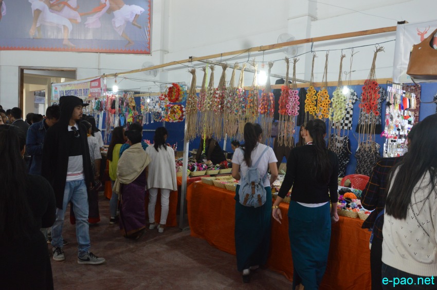 Day 7 : Commercial Stalls at Lamboi Khonangkhong  at Manipur Sangai Festival :: 27 November 2017