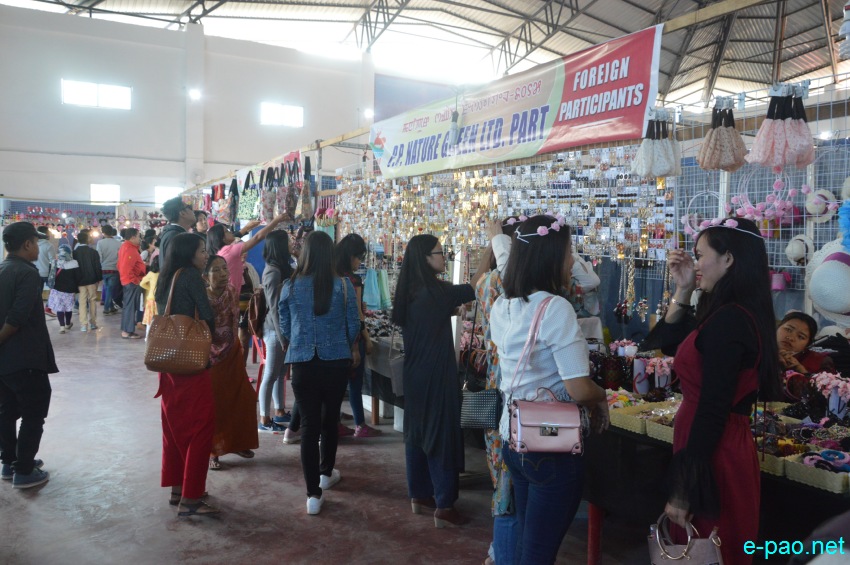Day 7 : Commercial Stalls at Lamboi Khonangkhong  at Manipur Sangai Festival ::27 November 2017
