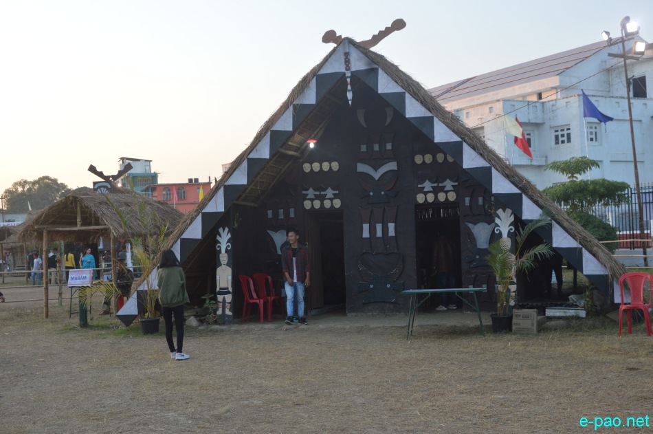 Day 9 : Heritage Park : Traditional huts     at Manipur Sangai Festival at Hapta Kangjeibung :: 29 November 2017