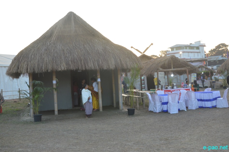 Day 9 : Heritage Park : Traditional huts     at Manipur Sangai Festival at Hapta Kangjeibung :: 29 November 2017