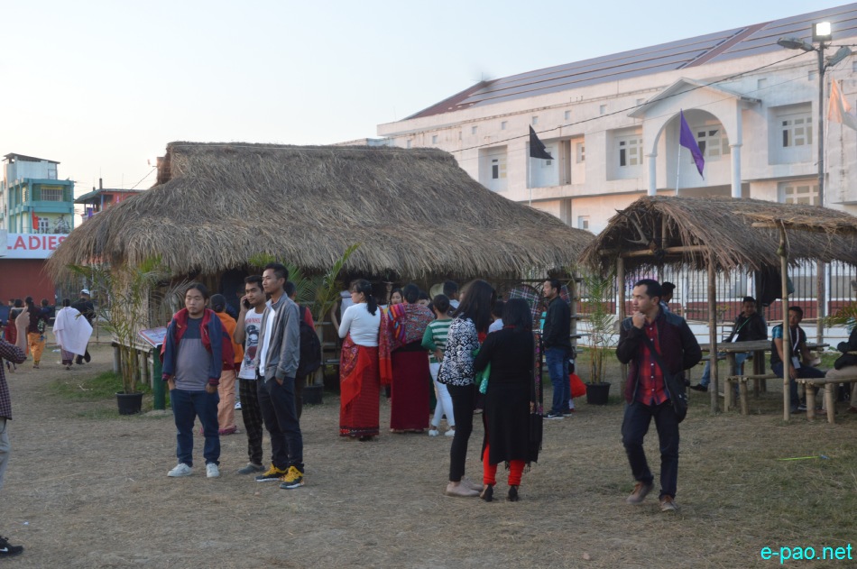 Day 9 : Heritage Park : Traditional huts     at Manipur Sangai Festival at Hapta Kangjeibung :: 29 November 2017