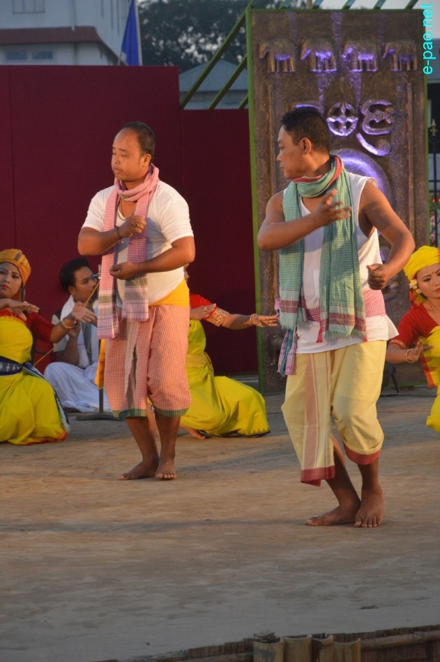 Day 9 : Phoushu Jagoi performance   at Manipur Sangai Festival at Hapta Kangjeibung :: 29 November 2017