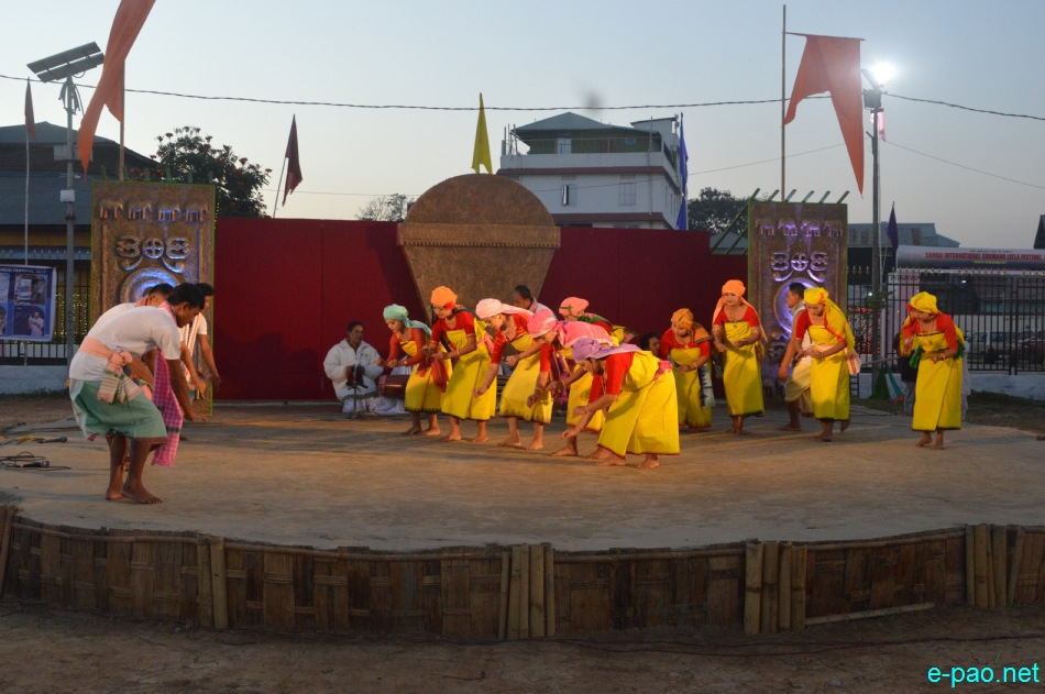 Day 9 : Phoushu Jagoi performance    at Manipur Sangai Festival at Hapta Kangjeibung :: 29 November 2017