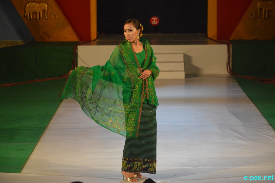 Day 9 : Fashion Show : by Robert Naorem   at Manipur Sangai Festival at Hapta Kangjeibung :: 29 November 2017