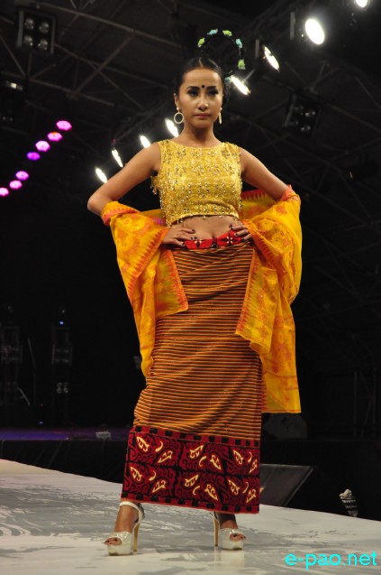 Fashion Show by Kumarjit Laishram at Lamboi Khongnangkhong  as part of Sangai Festival :: 30th November 2018