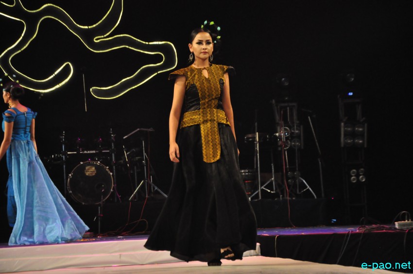Fashion Show by Kumarjit Laishram at Lamboi Khongnangkhong  as part of Sangai Festival :: 30th November 2018