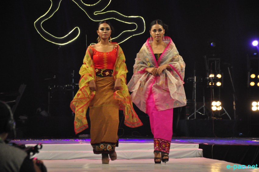 Fashion Show by Kumarjit Laishram at Lamboi Khongnangkhong  as part of Sangai Festival :: 30th November 2018